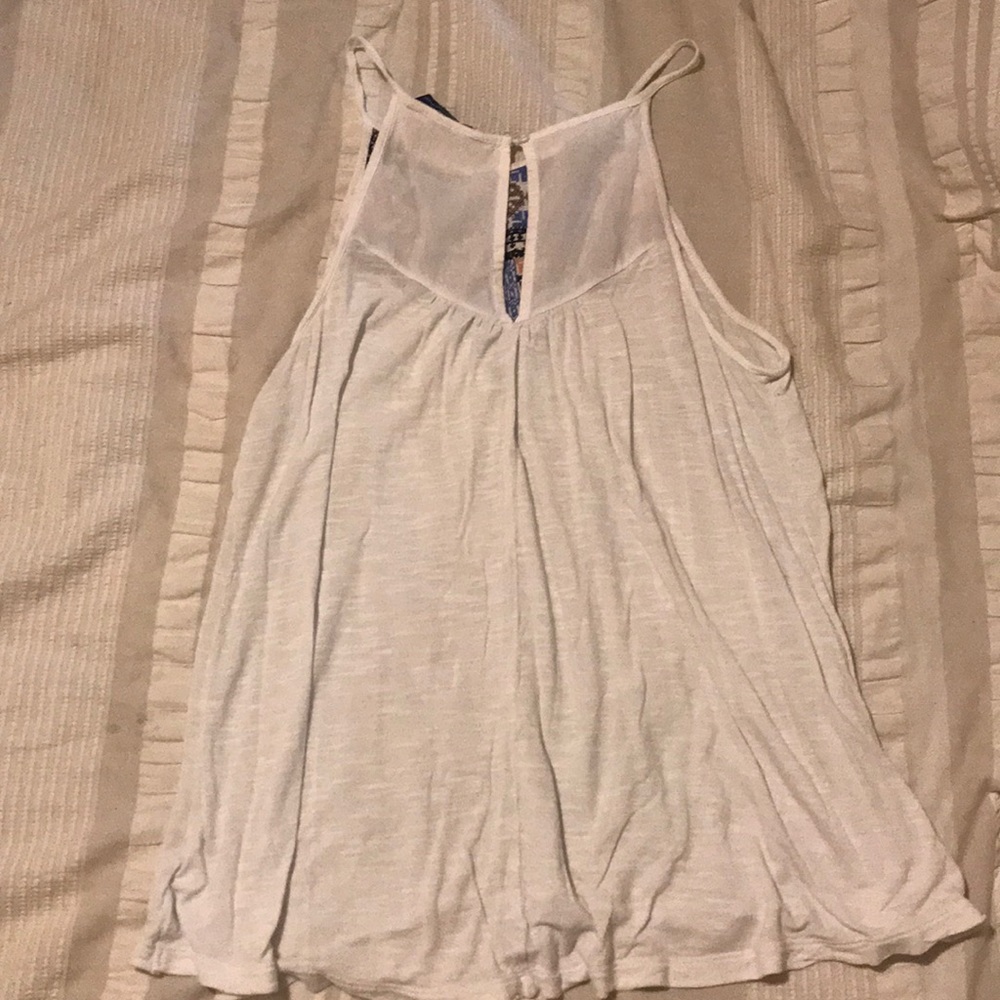 White Aztec Print Tank - Picture 4 of 4
